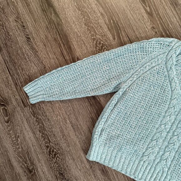 Naadam Cotton V Neck Sweater - Picture 3 of 9